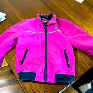 Kids medium weight lands end jacket size 8